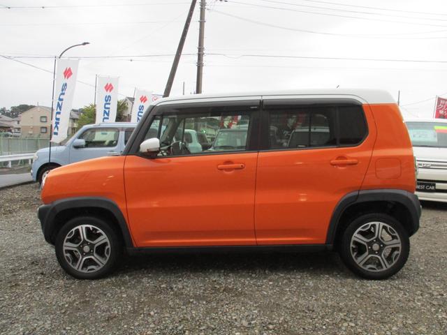 ハスラー Xターボ 委託販売 4WD ターボ 車検R9.3まで スマートキー ナビ TV DVD再生可 シートヒーター Bluetooth ステアリングスイッチ ETC HID 純正15インチアルミ オートライト(8枚目)
