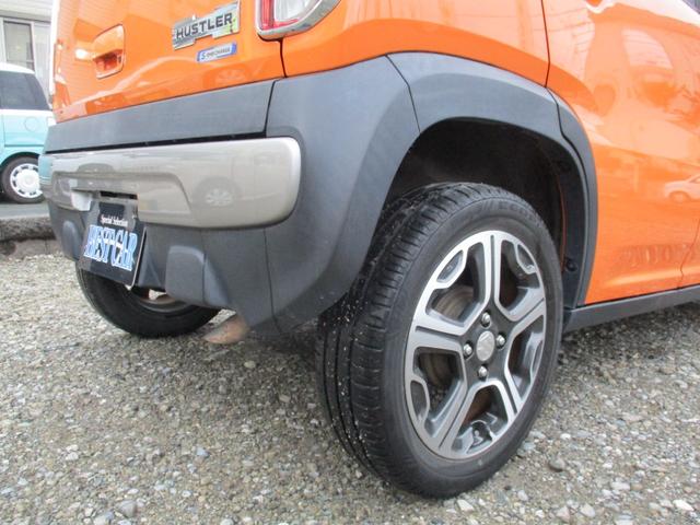 ハスラー Xターボ 委託販売 4WD ターボ 車検R9.3まで スマートキー ナビ TV DVD再生可 シートヒーター Bluetooth ステアリングスイッチ ETC HID 純正15インチアルミ オートライト(20枚目)