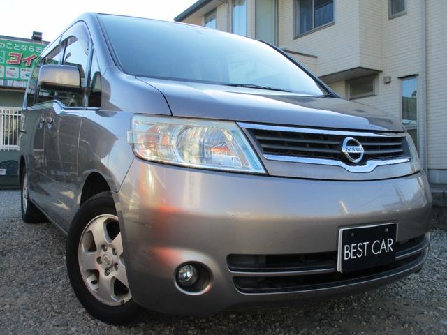 セレナ 20G パワースライドドア インテリジェントキー2本 ETC フォグライト タイミングチェーン オートエアコン オートライト 8人乗り(4枚目)