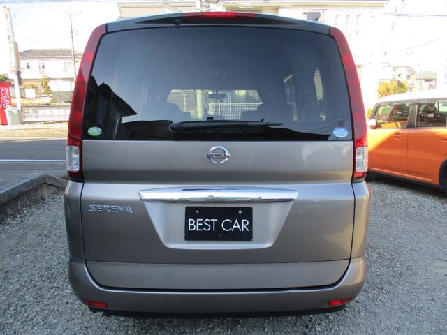 セレナ 20G パワースライドドア インテリジェントキー2本 ETC フォグライト タイミングチェーン オートエアコン オートライト 8人乗り(6枚目)