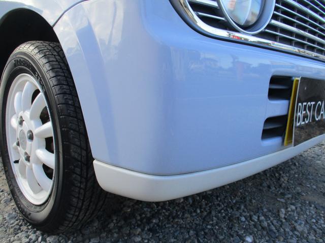 アルトラパン Ｌ　即納車　車検Ｒ９．１１　タイヤ４本ヨコハマタイヤ新品　整備済み　最終型　メッキグリル　タイミングチェーン　キーレス　ホワイトルーフ　ホワイトアンダースポイラー　ホワイトアルミ　ＡＢＳ（17枚目）