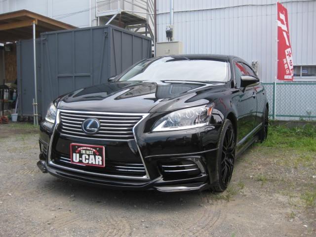ＬＳ ＬＳ６００ｈＬ　エグゼクティブパッケージ　４ＷＤ　ハイブリッド　４人乗り　本革　マークレビンソン　リアエンターテイメント　検８年３月　純正ナビ　地デジ　Ｂカメラ　ＥＴＣ　社外エアロ　カールソン２１アルミ　プリクラッシュセーフティ　マッサージ（11枚目）