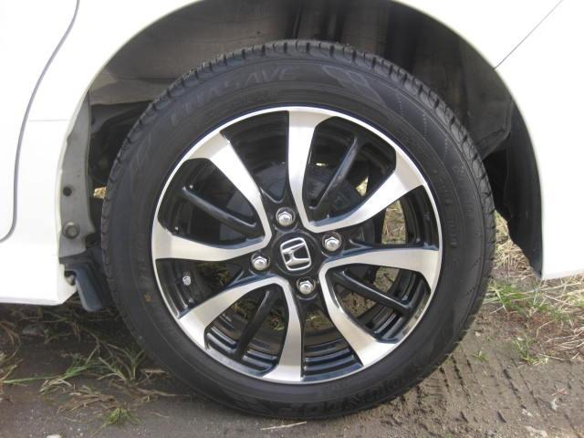 N-BOXカスタム G・Lホンダセンシング 純正ナビ 地デジ DVD CD Bカメラ ETC USB 左パワスラ プッシュスタート スマートキー 純正アルミ(49枚目)