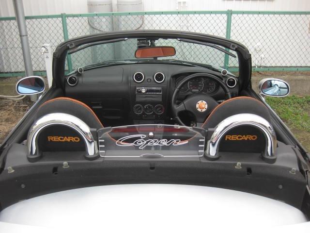コペン アルティメットエディション　ターボ　電動オープン　レカロシート　ＭＯＭＯハンドル　ＢＢＳアルミ　テイン車高調　Ｄスポーツマフラー　キーレス　ＥＴＣ（22枚目）