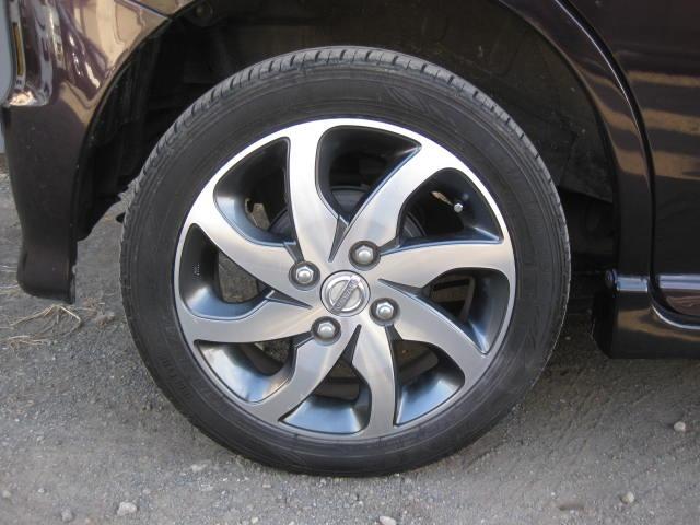 ルークス ハイウェイスター　検８年３月　左パワスラ　プッシュスタート　スマートキー　ナビ　地デジ　純正アルミ（38枚目）