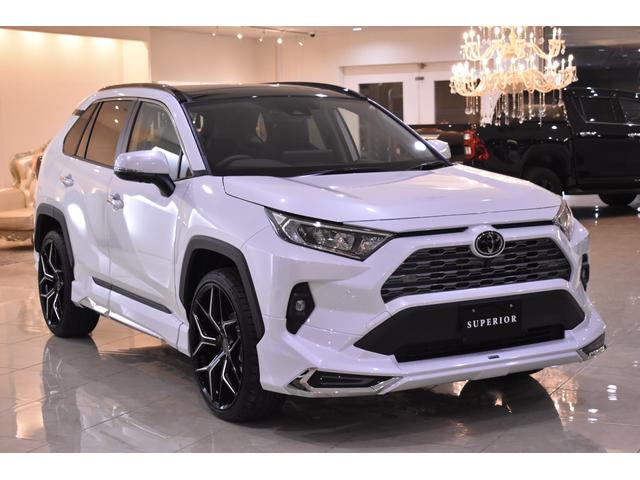 ＲＡＶ４ Ｇ　Ｚパッケージ　パノラマムーンルーフ　全周囲４カメラ　デジタルミラークリアランスソナーパーキングサポートＭ　ＢＳＭ　置くだけ充電　純正１０．５ナビハンズフリーパワーバックＥＴＣ２．０　鍛造２１Ｗ　モデリスタエアロ（29枚目）