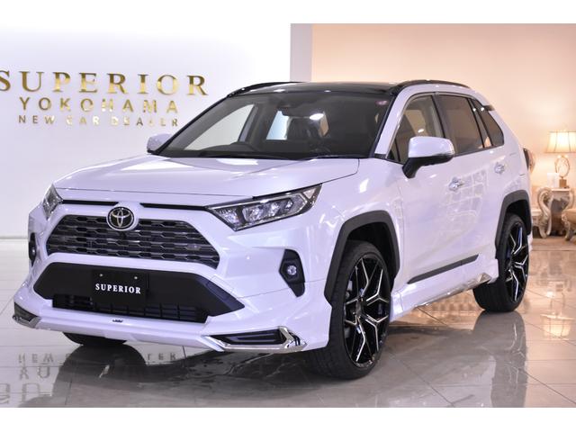 ＲＡＶ４ Ｇ　Ｚパッケージ　パノラマムーンルーフ　全周囲４カメラ　デジタルミラークリアランスソナーパーキングサポートＭ　ＢＳＭ　置くだけ充電　純正１０．５ナビハンズフリーパワーバックＥＴＣ２．０　鍛造２１Ｗ　モデリスタエアロ（34枚目）