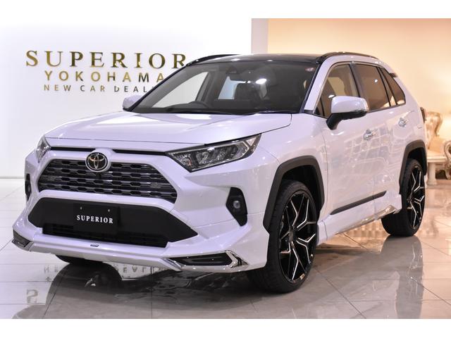 ＲＡＶ４ Ｇ　Ｚパッケージ　新車　パノラマムーンルーフ　全周囲４カメラ　デジタルインナーミラークリアランスソナーパーキングサポートＭ　ブラインドスポットモニター　置くだけ充電トヨタＰＬＵＳ１０．５ナビ　ハンズフリーパワーバック　ＥＴＣ　モデリスタエアロ　鍛造２１インチＷ（29枚目）