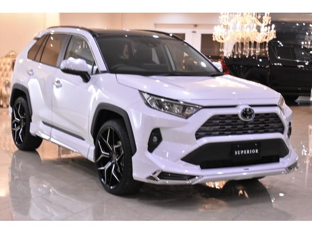 ＲＡＶ４ Ｇ　Ｚパッケージ　新車　パノラマムーンルーフパノラミックビューカメラ　デジタルミラークリアランスソナーパーキングサポートＭ　ＢＳＭ　置くだけ充電　純正１０．５ナビハンズフリーＥＴＣ２．０モデリスタエアロ鍛造２１ホイール（29枚目）