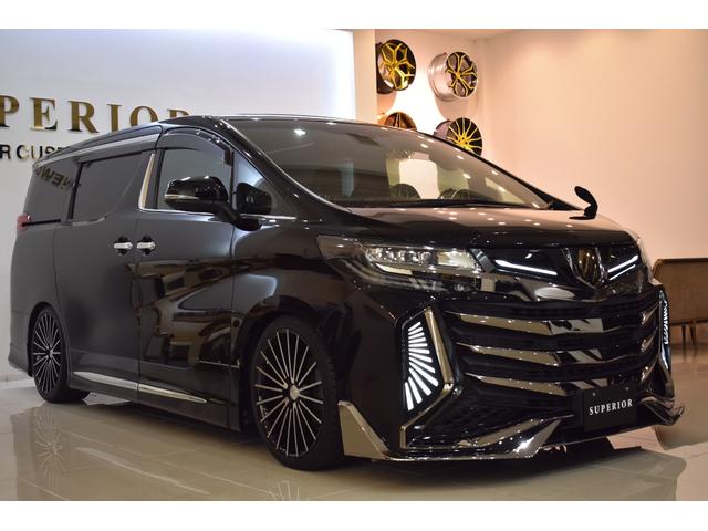 アルファード 2.5S タイプゴールドII ムーンルーフ トヨタ純正ナビ  CD.DVD バックカメラ ETC SUPERIORエアロLED付エアロ 新品20インチホイール(2枚目)