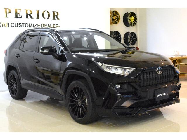RAV4 X パノラマムーンルーフ トヨタディスプレイオーディオ ブラインドスポットモニター トヨタセフティーセンスナノイー バックカメラ ETC モデリスタエアロキットSUPERIOR新品20インチホイール(2枚目)