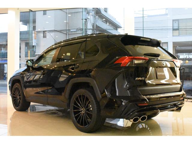 RAV4 X パノラマムーンルーフ トヨタディスプレイオーディオ ブラインドスポットモニター トヨタセフティーセンスナノイー バックカメラ ETC モデリスタエアロキットSUPERIOR新品20インチホイール(9枚目)