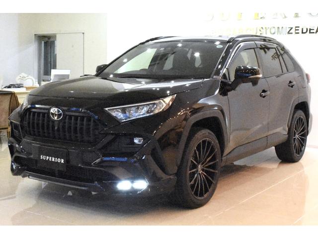 RAV4 X パノラマムーンルーフ トヨタディスプレイオーディオ ブラインドスポットモニター トヨタセフティーセンスナノイー バックカメラ ETC モデリスタエアロキットSUPERIOR新品20インチホイール(29枚目)