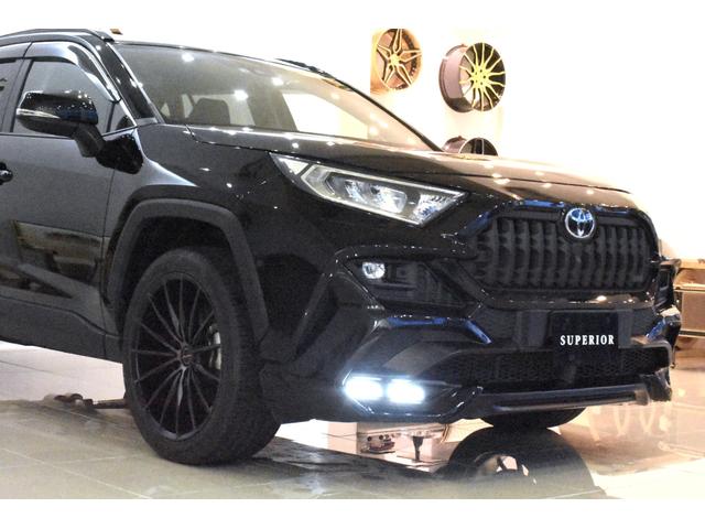 RAV4 X パノラマムーンルーフ トヨタディスプレイオーディオ ブラインドスポットモニター トヨタセフティーセンスナノイー バックカメラ ETC モデリスタエアロキットSUPERIOR新品20インチホイール(31枚目)