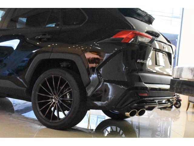 RAV4 X パノラマムーンルーフ トヨタディスプレイオーディオ ブラインドスポットモニター トヨタセフティーセンスナノイー バックカメラ ETC モデリスタエアロキットSUPERIOR新品20インチホイール(42枚目)