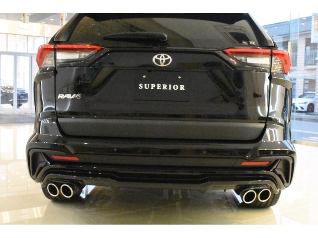 RAV4 X パノラマムーンルーフ トヨタディスプレイオーディオ ブラインドスポットモニター トヨタセフティーセンスナノイー バックカメラ ETC モデリスタエアロキットSUPERIOR新品20インチホイール(45枚目)