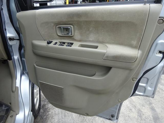 カスタムターボRSリミテッド 電動スライドドア キーレスキー 後期型 電格ウィンカーミラー HIDライト フォグライト リヤスポイラー 純正13インチアルミホイール サイドドアバイザー ABS(17枚目)
