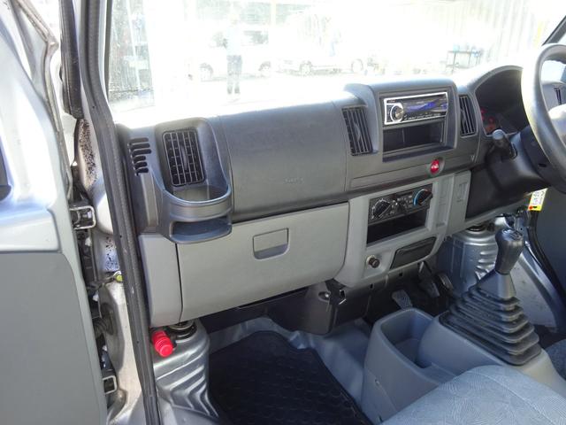 DX 5MT車 社外CDデッキ AUX付 両側スライドドア 集中ドアロック ヘッドライトレベライザー サイドドアバイザー パワーステアリング WSRSエアバック エアコン 取説(46枚目)