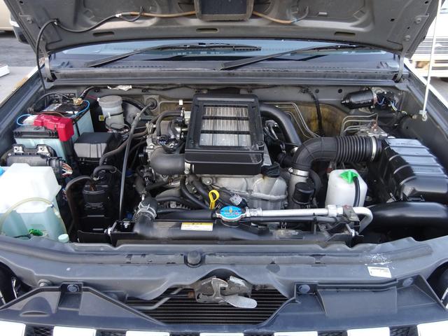 ランドベンチャー 7型 ターボ 4WD 社外CDMDデッキ キーレスキー シートヒーター ミラーヒーター ABS 革巻ステアリング 電格ウィンカーミラー 背面タイヤ フォグライト ヘッドライトレベライザー 純正16AW(2枚目)