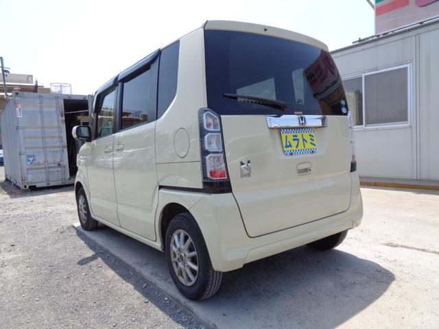 Ｎ－ＢＯＸ Ｇ・Ｌパッケージ　メモリーナビ　ＣＤ　ＤＶＤ　フルセグＴＶ　ＥＴＣ　左パワースライドドア　社外１３インチアルミ　プライバシーガラス　ドアバイザー　オートエアコン　スマートキー　イモビ／セキュリティ（5枚目）