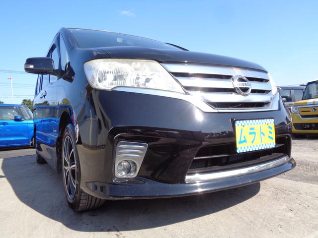 セレナ ハイウェイスター　Ｓ－ハイブリッド　メモリーナビ　ＣＤ　ＤＶＤ　ＳＤ　ＡＵＸ　ＵＳＢ　フルセグＴＶ　ブルートゥース　バックカメラ　フリップダウンモニター　ビルトインＥＴＣ　左パワースライド　ＨＩＤオートヘッドライト　フォグライト（12枚目）