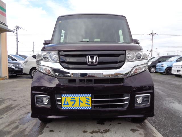 N-BOXカスタム G SSブラックスタイルパッケージ 後期型 メモリーナビ CD DVD SD USB フルセグTV バックカメラ ビルトインETC HIDオートヘッドライト LEDフォグライト 両側パワースライド 純正14インチアルミホイール(13枚目)