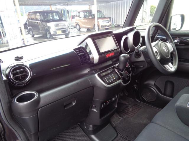 N-BOXカスタム G SSブラックスタイルパッケージ 後期型 メモリーナビ CD DVD SD USB フルセグTV バックカメラ ビルトインETC HIDオートヘッドライト LEDフォグライト 両側パワースライド 純正14インチアルミホイール(24枚目)