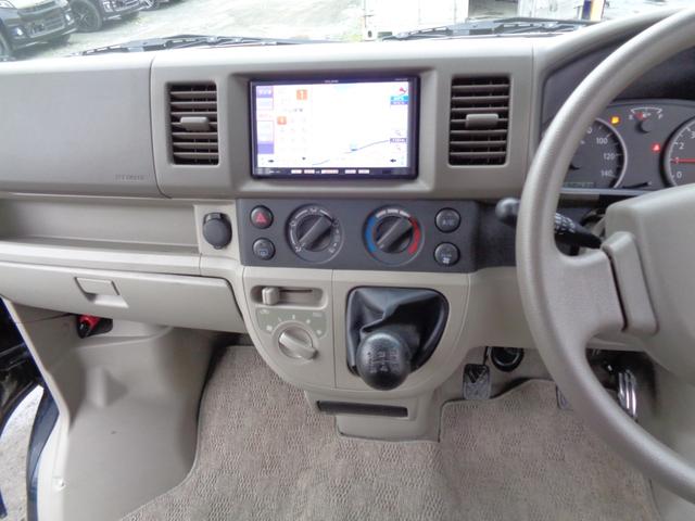 エブリイ ジョインターボ　５速マニュアル車　ターボ　ハイルーフ　メモリーナビ　ＣＤ　ＤＶＤ　ＳＤ　フルセグナビ　両側スライドドア　キーレスキー　セキュリティ　プライバシーガラス　ドアバイザー　ヘッドライトレベライザー　雹害（48枚目）