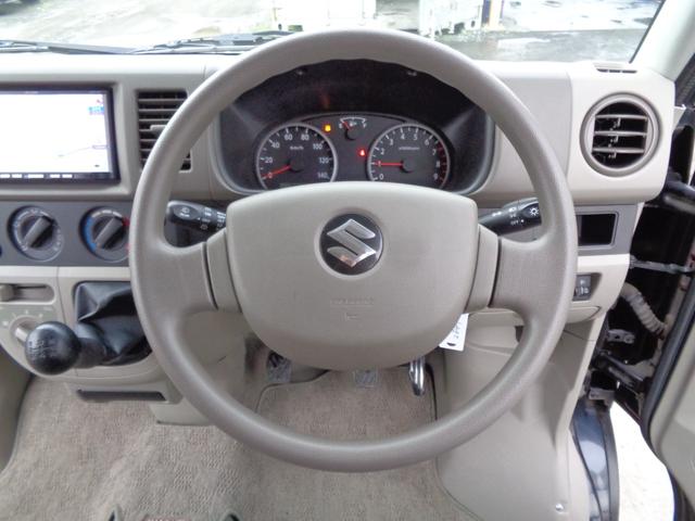 エブリイ ジョインターボ　５速マニュアル車　ターボ　ハイルーフ　メモリーナビ　ＣＤ　ＤＶＤ　ＳＤ　フルセグナビ　両側スライドドア　キーレスキー　セキュリティ　プライバシーガラス　ドアバイザー　ヘッドライトレベライザー　雹害（54枚目）