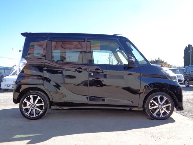 デイズルークス ハイウェイスター　Ｇターボ　後期型　エマージェンシーブレーキサポート　メモリーナビ　ＣＤ　ＤＶＤ　ＳＤ　ＡＵＸ　フルセグＴＶ　ブルートゥース　アラウンドビューカメラ　ナビ連動ドラレコ　ＥＴＣ　両側パワースライド　ルーフ雹害（11枚目）