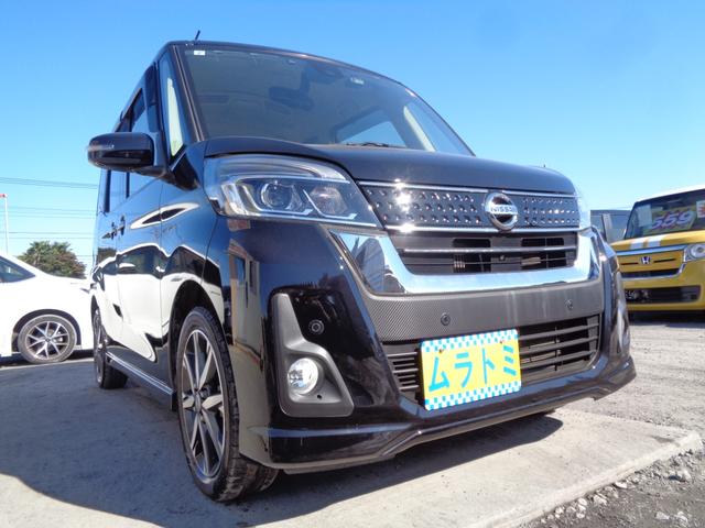 デイズルークス ハイウェイスター　Ｇターボ　後期型　エマージェンシーブレーキサポート　メモリーナビ　ＣＤ　ＤＶＤ　ＳＤ　ＡＵＸ　フルセグＴＶ　ブルートゥース　アラウンドビューカメラ　ナビ連動ドラレコ　ＥＴＣ　両側パワースライド　ルーフ雹害（12枚目）