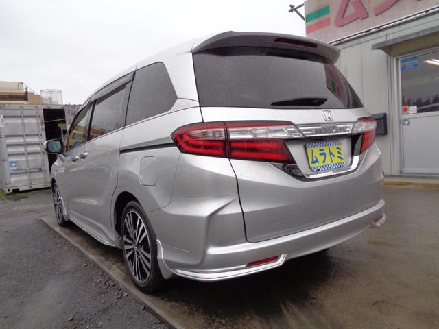 オデッセイ アブソルート・ＥＸ　ＣＭＢＳブレーキサポート　メモリーナビ　ＣＤ　ＤＶＤ　ＨＤＭＩ　フルセグ　ブルートゥース　マルチビューカメラ　ビルトインＥＴＣ　ドラレコ　両側パワスラ　フリップダウンモニター　ハーフレザーシート（8枚目）