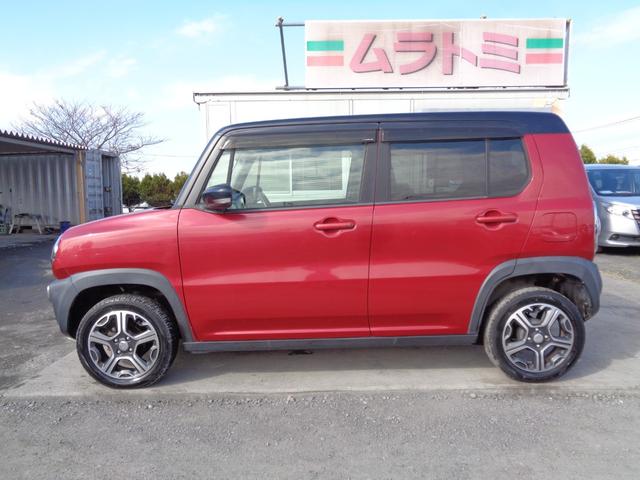 ハスラー Ｘ　レーダーブレーキサポート　ビルトインＥＴＣ　ＨＩＤオートヘッドライト　フォグライト　純正１５インチアルミ　運転席シートヒーター　革ハンドル　プライバシーガラス　ドアバイザー　オートエアコン（7枚目）