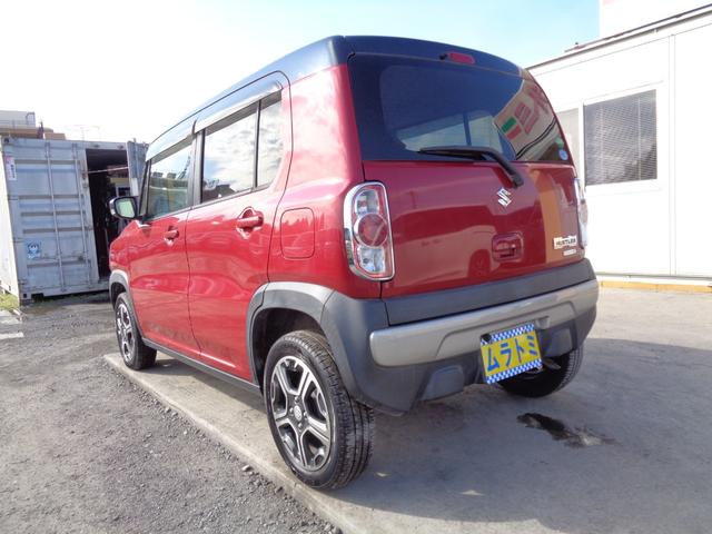 ハスラー Ｘ　レーダーブレーキサポート　ビルトインＥＴＣ　ＨＩＤオートヘッドライト　フォグライト　純正１５インチアルミ　運転席シートヒーター　革ハンドル　プライバシーガラス　ドアバイザー　オートエアコン（8枚目）