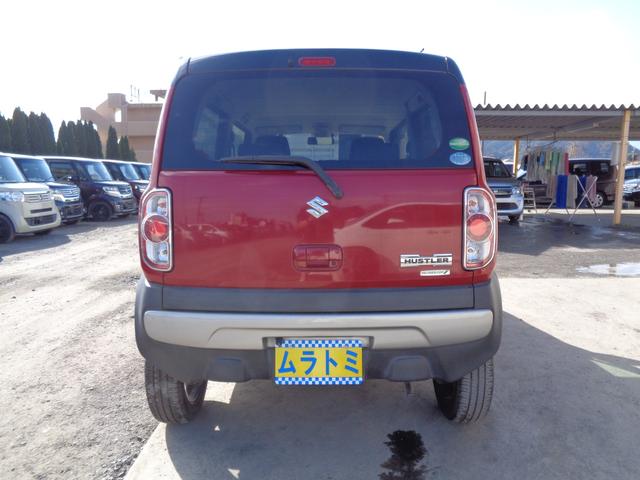 ハスラー Ｘ　レーダーブレーキサポート　ビルトインＥＴＣ　ＨＩＤオートヘッドライト　フォグライト　純正１５インチアルミ　運転席シートヒーター　革ハンドル　プライバシーガラス　ドアバイザー　オートエアコン（9枚目）