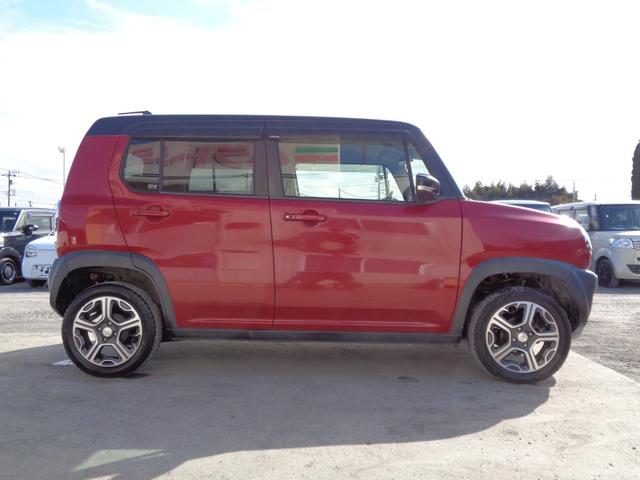 ハスラー Ｘ　レーダーブレーキサポート　ビルトインＥＴＣ　ＨＩＤオートヘッドライト　フォグライト　純正１５インチアルミ　運転席シートヒーター　革ハンドル　プライバシーガラス　ドアバイザー　オートエアコン（11枚目）