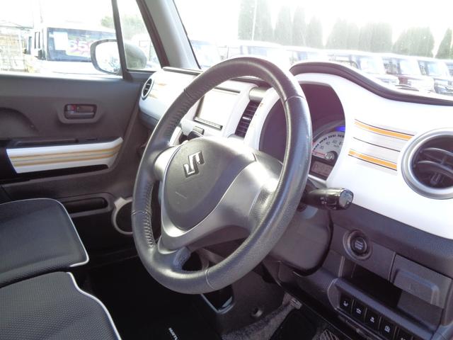 ハスラー Ｘ　レーダーブレーキサポート　ビルトインＥＴＣ　ＨＩＤオートヘッドライト　フォグライト　純正１５インチアルミ　運転席シートヒーター　革ハンドル　プライバシーガラス　ドアバイザー　オートエアコン（23枚目）