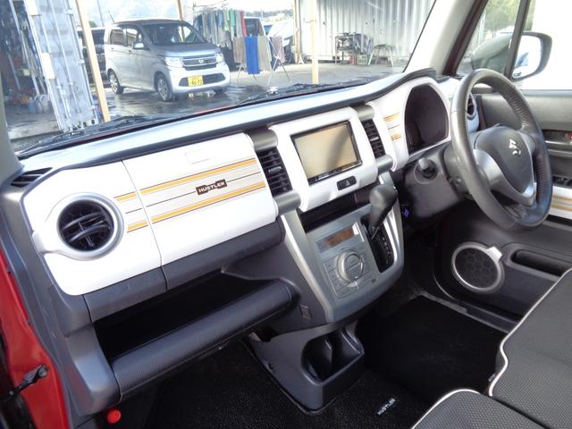 ハスラー Ｘ　レーダーブレーキサポート　ビルトインＥＴＣ　ＨＩＤオートヘッドライト　フォグライト　純正１５インチアルミ　運転席シートヒーター　革ハンドル　プライバシーガラス　ドアバイザー　オートエアコン（24枚目）