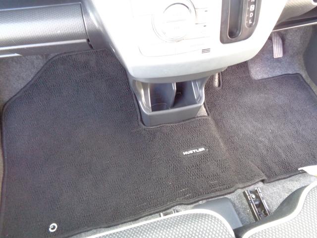 ハスラー Ｘ　レーダーブレーキサポート　ビルトインＥＴＣ　ＨＩＤオートヘッドライト　フォグライト　純正１５インチアルミ　運転席シートヒーター　革ハンドル　プライバシーガラス　ドアバイザー　オートエアコン（42枚目）