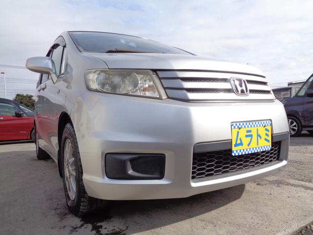 フリードスパイク G ジャストセレクション HDDナビ CD DVD MSV 地デジTV バックカメラ ビルトインETC HIDオートヘッドライト 社外14インチアルミ オートエアコン 両側スライドドア キーレスキー ドアバイザー 雹害(12枚目)