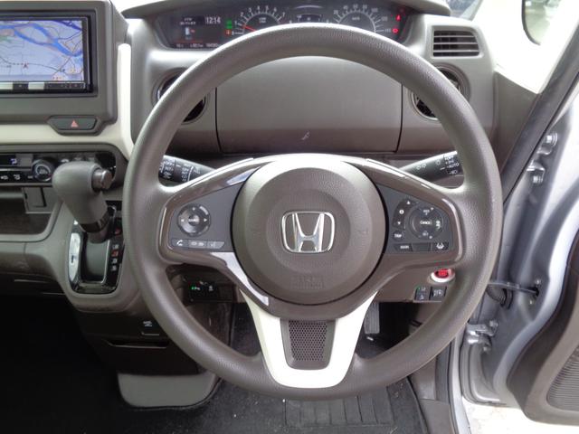 Ｎ－ＢＯＸ Ｇ　後期型　ホンダセンシング　メモリーナビ　ＣＤ　ＤＶＤ　ＳＤ　ＵＳＢ　ブルートゥース　バックカメラ　ＥＴＣ　ＬＥＤオートヘッドライト　ＬＫＡＳクルーズコントロール　パーキングサポート　レンタアップ車輛（27枚目）