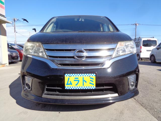 セレナ ハイウェイスター メモリーナビ CD DVD SD USB AUX フルセグTV ブルートゥース バックカメラ ビルトインETC フリップダウンモニター ドラレコ HIDオートヘッドライト フォグ 両側パワースライド(6枚目)