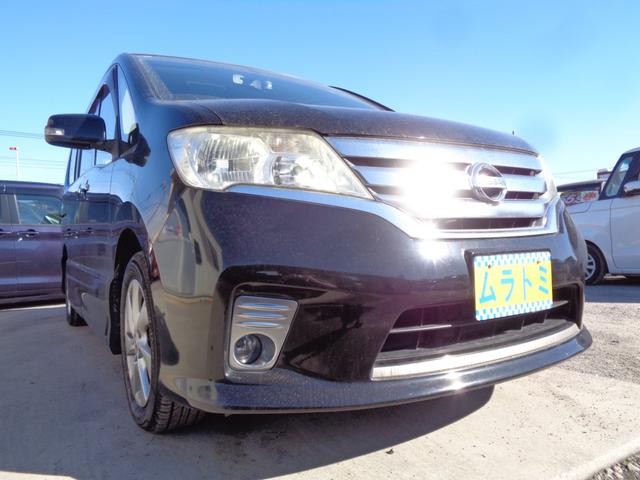 セレナ ハイウェイスター メモリーナビ CD DVD SD USB AUX フルセグTV ブルートゥース バックカメラ ビルトインETC フリップダウンモニター ドラレコ HIDオートヘッドライト フォグ 両側パワースライド(19枚目)