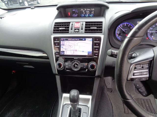 レヴォーグ 1.6GTアイサイト Sスタイル メモリーナビ CD DVD SD AUX フルセグTV ブルートゥース バックカメラ ビルトインETC LEDオートヘッドライト フォグライト バックカメラ クルーズコントロール 純正18インチアルミ(25枚目)