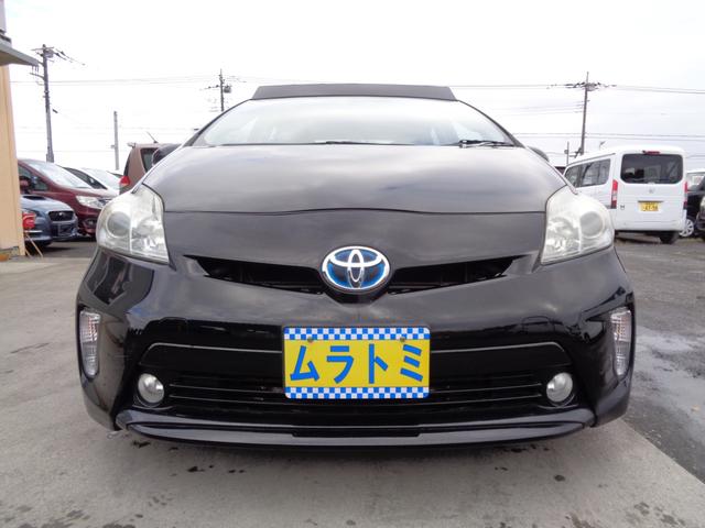 プリウス Ｓ　ソーラーベンチレーションサンルーフ　後期フロントバンパー　ＵＳヘッドライト　ＨＩＤライト　フォグライト　ＴＩ２０００車高調　社外１５インチアルミ　社外シフトスイッチ　ＨＤＤナビ　ＣＤ　ＤＶＤ　フルセグ（6枚目）