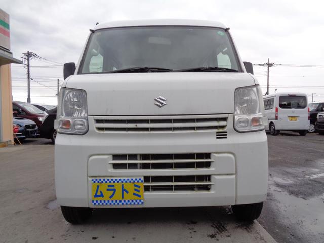 エブリイ ＰＡ　ハイルーフ　５ＡＧＳ車　ＡＭＦＭラジオ　ドアバイザー　両側スライドドア　ヘッドライトレベライザー　ＷＳＲＳエアバック　エアコン　パワステ（6枚目）