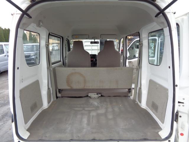 エブリイ ＰＡ　ハイルーフ　５ＡＧＳ車　ＡＭＦＭラジオ　ドアバイザー　両側スライドドア　ヘッドライトレベライザー　ＷＳＲＳエアバック　エアコン　パワステ（22枚目）