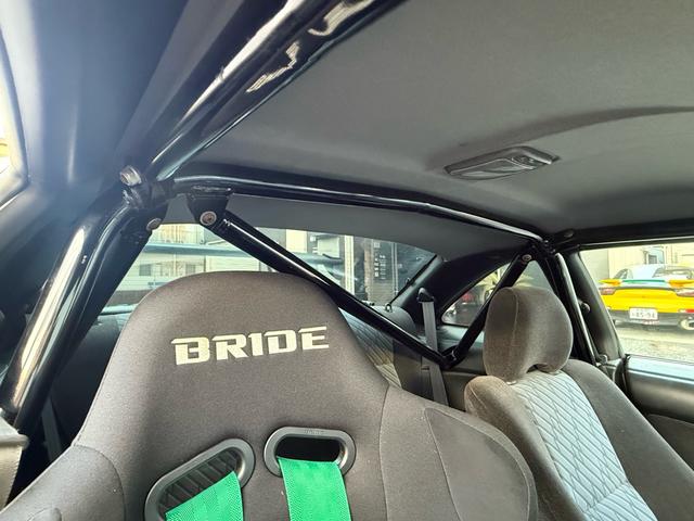 シルビア Ｋ’ｓ　５ＭＴ　社外エキマニ　機械式ＬＳＤ　ＢＲＩＤＥフルバケ　ＴＡＫＡＴＡシートベルト　デフィメーター　６点ロールバー　フルエアロ　社外マフラー（16枚目）