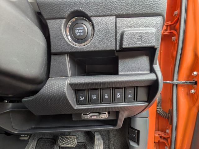 ハスラー Ｘターボ　ＨＫＳマフラー　ｍｏｍｏハンドル　社外メモリーナビ　ＴＶ　ＥＴＣ　スマートキー　ブレーキサポート　シートヒーター　　社外サス　社外ショック　アルミホイール　リアバンパー加工　ナンバー移設　タワーバー（21枚目）