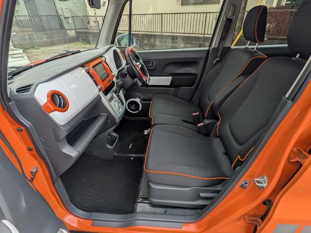 ハスラー Ｘターボ　ＨＫＳマフラー　ｍｏｍｏハンドル　社外メモリーナビ　ＴＶ　ＥＴＣ　スマートキー　ブレーキサポート　シートヒーター　　社外サス　社外ショック　アルミホイール　リアバンパー加工　ナンバー移設　タワーバー（26枚目）